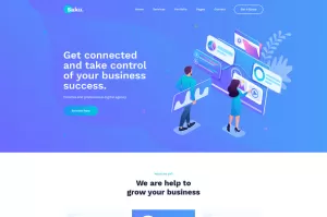 Saku - Business Agency Elementor Template Kit