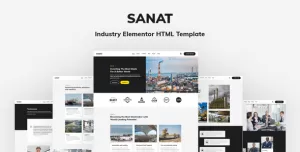 Sanat - Industry HTML Template