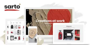 Sarto -  Web Design & Creative Agency Theme