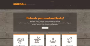 Sauna Responsive WordPress theme