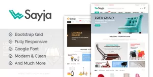 Sayia - Furniture & Watch Store HTML Template