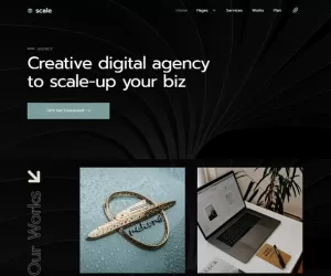 Scale - Creative Agency Elementor Template Kit