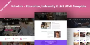 Scholars - Education, University & LMS HTML Template