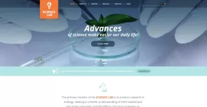 Science Lab WordPress Theme