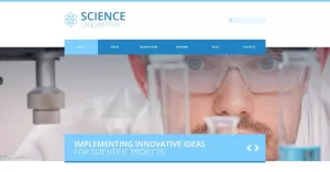 Science Laboratory - Science Laboratory Responsive Clean Joomla Template