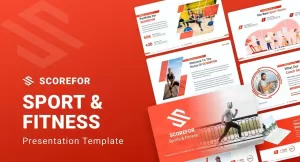 Scorefor – Sports and Fitness PowerPoint Presentation