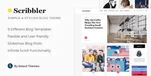Scribbler - Simple Blog Theme