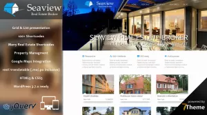 Seaview - Real Estate WordPress Theme