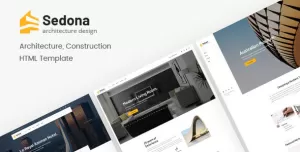 Sedona  Architecture & Construction HTML Template