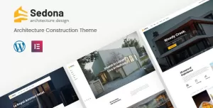 Sedona  Elementor Architecture Construction RTL WordPress Theme