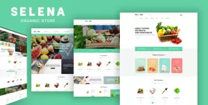 Selena - Organic Food Shop HTML Template
