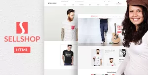 Sell Shop - Elegant Fashion eCommerce HTML Template
