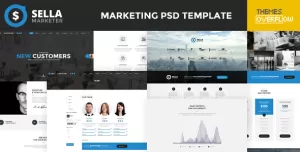 Sella - Marketing PSD Template