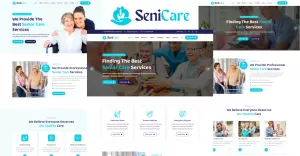 Senicare - Senior Care HTML5 Template - TemplateMonster