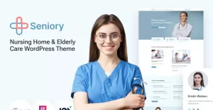 Seniory - Nursing Home & Elderly Care WordPress Elementor Theme