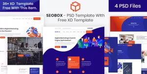 SEOBOX - PSD Template For SEO And Creative Agency