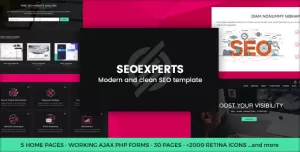 SeoExperts - SEM and Social Media Marketing Template
