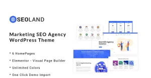 SEOLand - Digital Marketing SEO Agency WordPress Theme