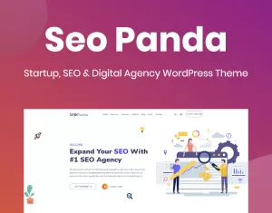 SeoPanda - Multipurpose Digital agency, seo & startup WordPress Elementor Theme