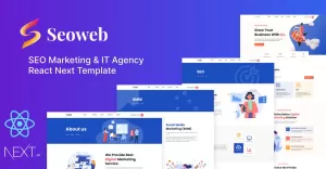 Seoweb -SEO Marketing & IT Services React Next Template
