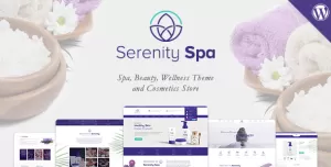 Serenity Spa & Beauty  Responsive WordPress Theme