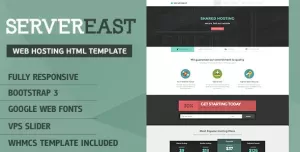 ServerEast - Web Hosting HTML Template