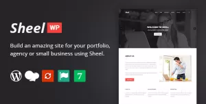Sheel - Creative Agency and Business Landing Page WordPress Theme