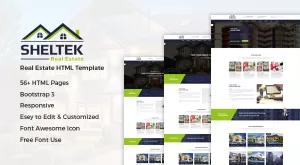 Sheltek - Real Estate Template for HTML