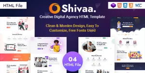 Shivaa - Creative Agency Bootstrap Template