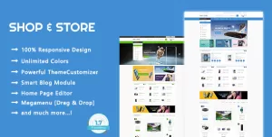 Shop & Store - Electronics and Digital PrestaShop Theme