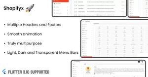 Shopifyx - Modern And Creative Flutter Admin