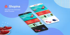 Shopina - Web App UI Kit eCommerce Mobile Template