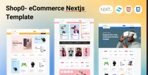 ShopO - Tailwind Nextjs eCommerce Template