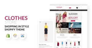 Shopping in Style eCommerce Shopify Theme - TemplateMonster