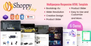 Shoppy - eCommerce HTML Template