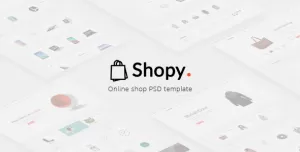 Shopy - Online Shop PSD Template