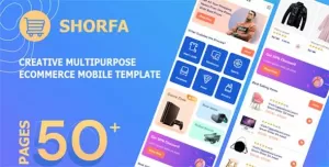 Shorfa - Multipurpose Ecommerce Mobile Template