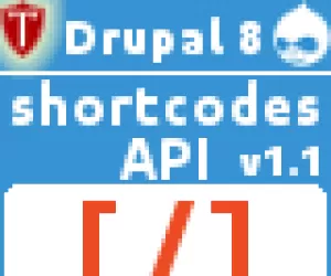 Shortcodes API for Drupal 8