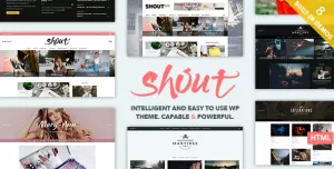 Shout - Blogging HTML Template