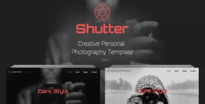 Shutter - Creative Personal Photography Template