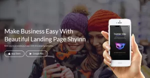 Shyinn - Responsive App Landing Joomla Template
