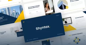 Shyntax - Corporate Business Agency Keynote Template