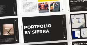 Sierra - Portfolio Keynote Template