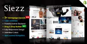 Siezz - Advanced Drag & Drop Responsive Shopify Theme
