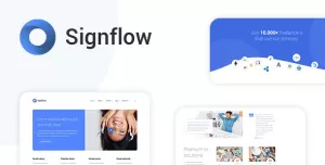 Signflow - Ultra Modern Tech & Startup Drupal Theme