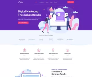 Silion - Digital Marketing Elementor Template Kit