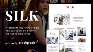 Silk - A Fashion Magazine WordPress Blog Theme - Themes ...