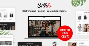 Silklo - Apparel, Shoes and Fashion PrestaShop Theme