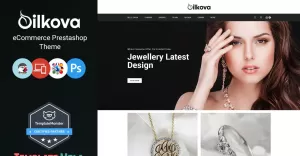 Silkova - Jewelry Store PrestaShop Theme - TemplateMonster