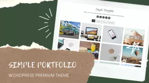 Simple Portfolio WordPress Premium Theme